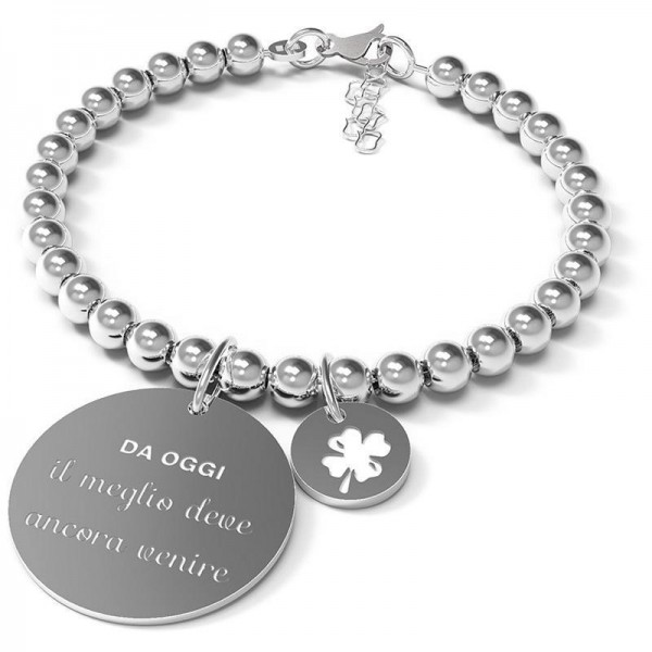 Comprare Bracciale Donna 10 Buoni Propositi Il Meglio Deve Ancora Venire B4835