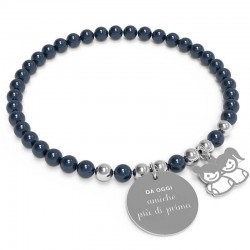 Bracelet Femme 10 Buoni Propositi Amiche Più Di Prima B5117/BL