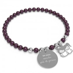 Bracelet Femme 10 Buoni Propositi Amiche Più Di Prima B5117/BU