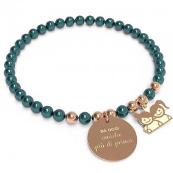 Bracelet Femme 10 Buoni Propositi Amiche Più Di Prima B5117RO/PT