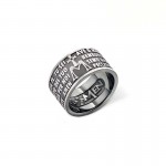 Immagine dell'Anello Amen Ave Maria in italiano AMB925