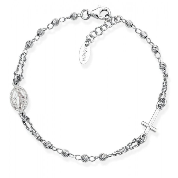 Amen Silver Rosary Bracelet BROBD3 Buy Amen Silver Rosary Bracelet BROBD3