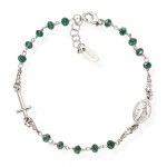Bracciale Rosario Amen in argento con cristalli BROBVB3 Comprare Bracciale Rosario Amen in argento con cristalli BROBVB3