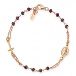 Comprare Bracciale Rosario Amen in argento con cristalli BRORA3