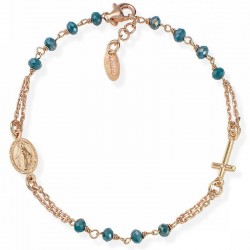 Immagine del Bracciale Amen Rosari in argento con cristalli BRORP3