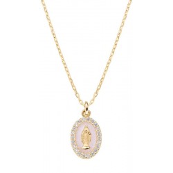 Collier Médaille Miraculeuse Amen pour femmes CLMISMGRO