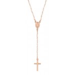 Comprar Collar Rosario Amen en plata con cristales para mujeres CRO10RBI4