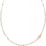 Immagine della Collana Rosario Amen in argento con cristalli donna CRO10RCVT3