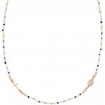 Amen Rosenkranz Kette aus Silber mit Kristallen für Damen CRO10RGTOVE3 Bild der Amen Rosenkranz Kette aus Silber mit Kristallen für Damen CRO10RGTOVE3