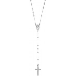 Collier Chapelet Amen en argent CRO25B