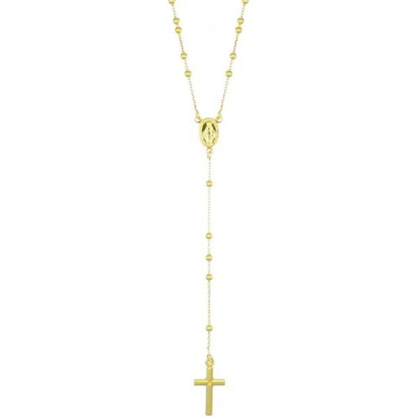 Image du Collier Chapelet Amen en argent CRO25G