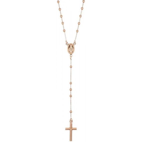Image of the Amen Silver Rosary Necklace CRO25R