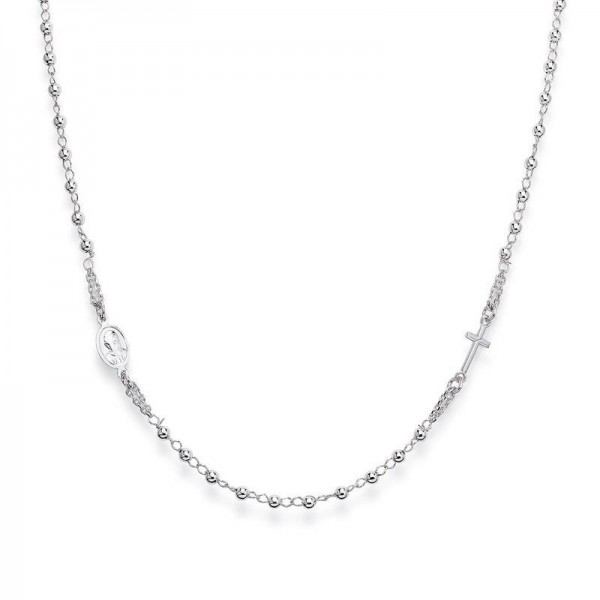 Amen Rosenkranz Kette aus Silber CROB3 kaufen