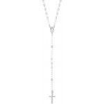 Image du Collier Chapelet Amen en argent et perles pour femmes CROBB4