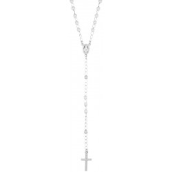 Collier Chapelet Amen en argent et perles pour femmes CROBB4