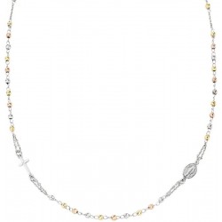 Collier Chapelet Amen en argent pour femmes CROBBRGD3