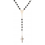 Buy Amen Silver Rosary Necklace with crystals CRORN4