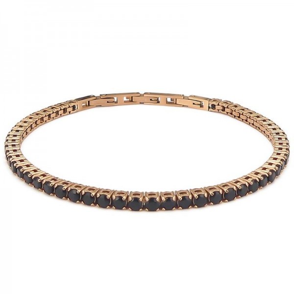 Imagen de la Pulsera de tenis para hombre Boccadamo Man ABR654RS