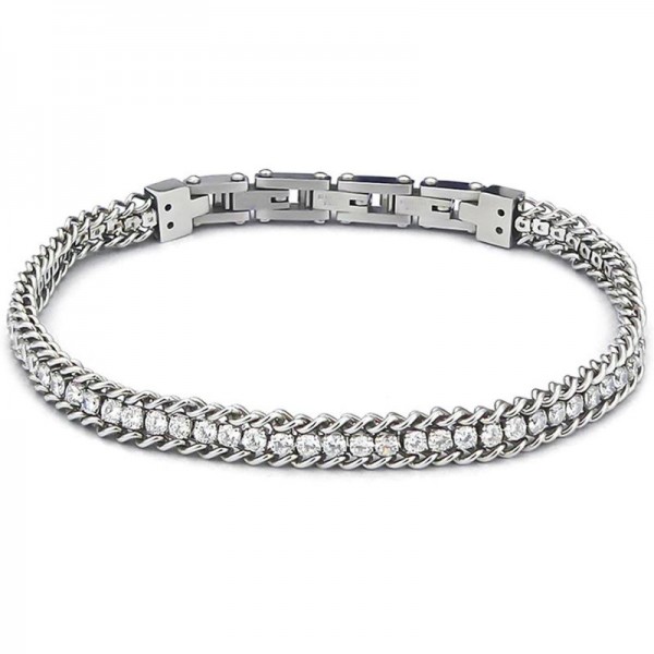Boccadamo Man mens Bracelet ABR665 Image of the Boccadamo Man mens Bracelet ABR665