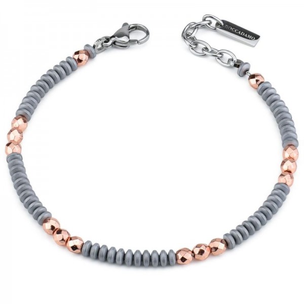 Imagen de la Pulsera hombre Boccadamo Man ABR687RS