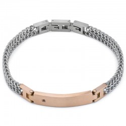 Imagen de la Pulsera hombre Boccadamo Man ABR688RS