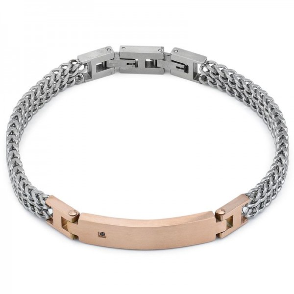 Image du Bracelet homme Boccadamo Man ABR688RS