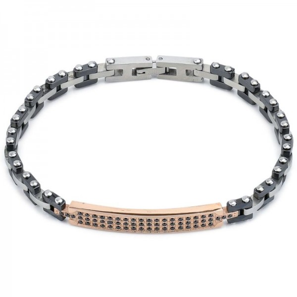 Image of the Boccadamo Man mens Bracelet ABR701D