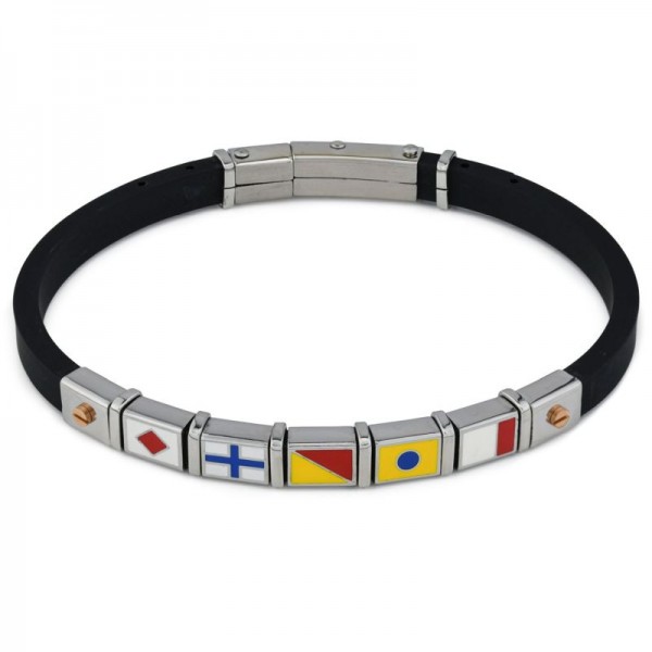 Boccadamo Man mens Bracelet ABR711 Image of the Boccadamo Man mens Bracelet ABR711