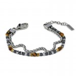 Boccadamo Man mens Bracelet ABR716N Image of the Boccadamo Man mens Bracelet ABR716N