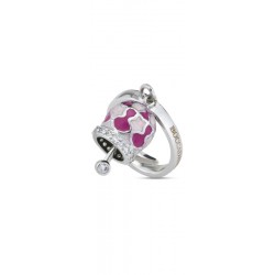 Image de la Bague Femme Boccadamo avec Clochette Porte-Bonheur CL/AN04