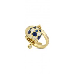 Image de la Bague Femme Boccadamo avec Clochette Porte-Bonheur CL/AN07