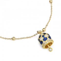 Bracciale Donna Boccadamo con Campanella Portafortuna CL/BR07
