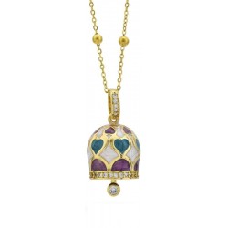 Collana Donna Boccadamo con Campanella Portafortuna CL/GR18