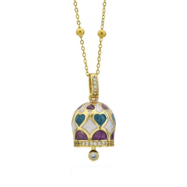 Collar Mujer Boccadamo con Campana de la Suerte CL/GR18 Imagen del Collar Mujer Boccadamo con Campana de la Suerte CL/GR18