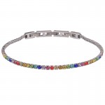 Pulsera de tenis para mujer Boccadamo Scintille SV/BR25 Imagen de la Pulsera de tenis para mujer Boccadamo Scintille SV/BR25