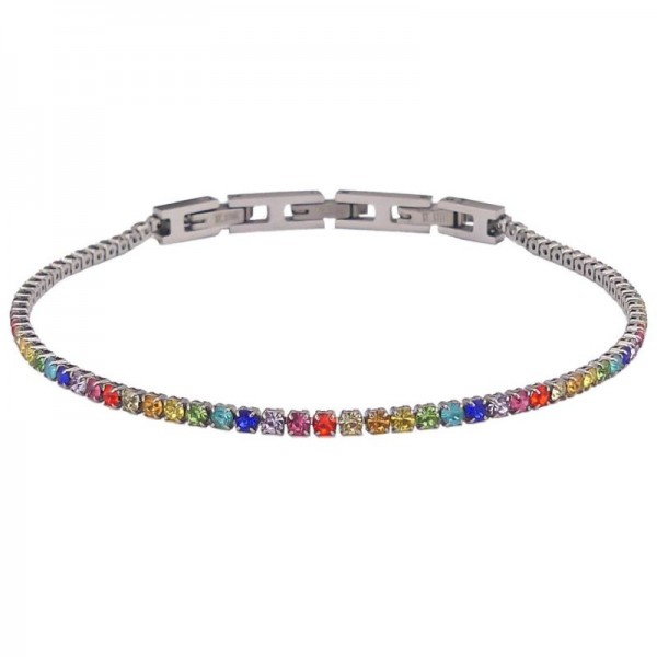 Pulsera de tenis para mujer Boccadamo Scintille SV/BR25 Imagen de la Pulsera de tenis para mujer Boccadamo Scintille SV/BR25