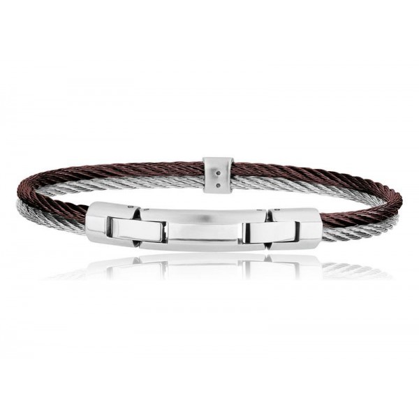 Buy Breil Men's Bracelet Cable TJ1829