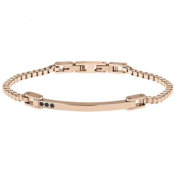 Buy Breil Mens Bracelet Black Diamond TJ2745