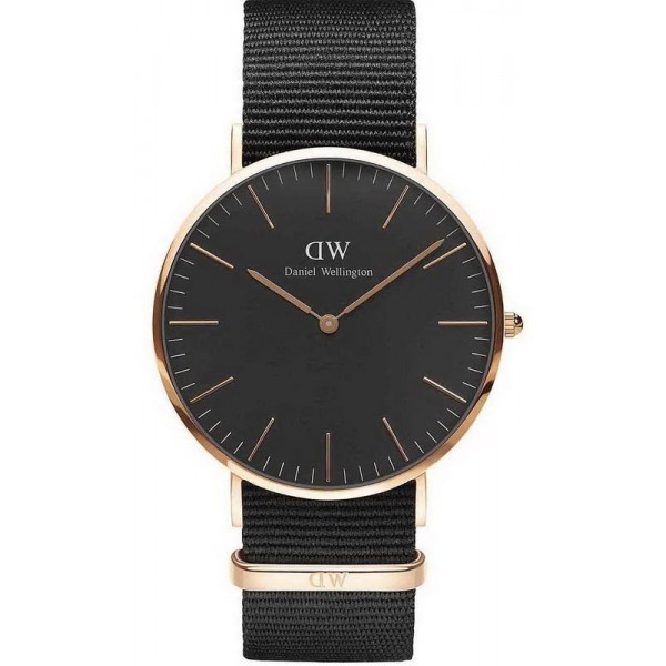 Buy Daniel Wellington Men's Watch Classic Black Cornwall 40MM DW00100148
