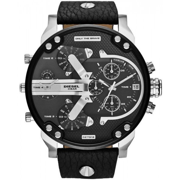 Buy Diesel Men's Watch Mr. Daddy Chronograph 4 Time Zones DZ7313