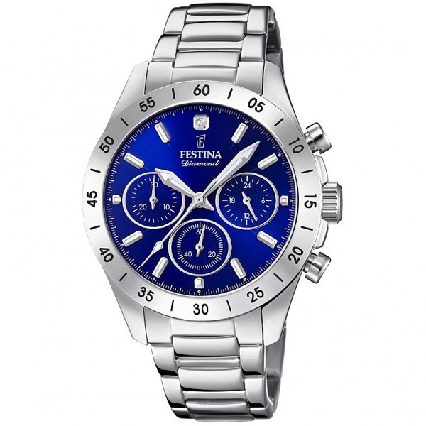 Festina Damenuhr Boyfriend F20397/2 Quartz Chronograph Kaufen Sie Festina Damenuhr Boyfriend F20397/2 Quartz Chronograph
