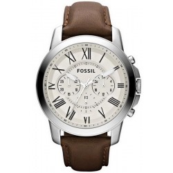 Buy Fossil Men's Watch Grant Quartz Chronograph FS4735