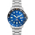 Image of the Fossil Blue GMT - Mens Steel Watch - FS5991