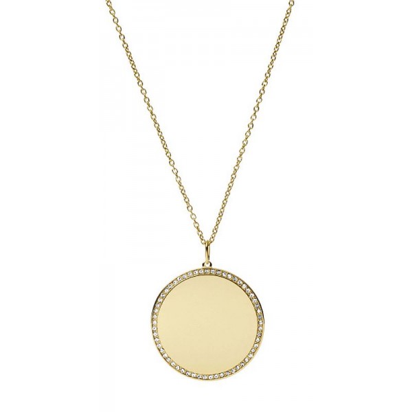 Fossil Drew - Womens Steel Necklace - JF03888710 Image of the Fossil Drew - Womens Steel Necklace - JF03888710