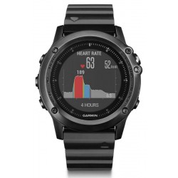 Acheter Montre Garmin Homme Fēnix 3 HR Sapphire 010-01338-7E