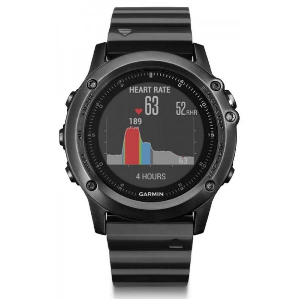 Acheter Montre Garmin Homme Fēnix 3 HR Sapphire 010-01338-7E