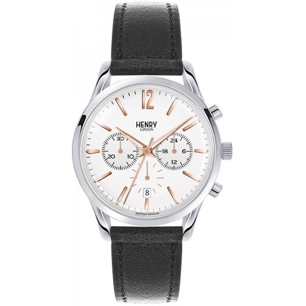 Henry London Unisex Watch Highgate Quartz Chronograph HL39-CS-0009 Buy Henry London Unisex Watch Highgate Quartz Chronograph HL39-CS-0009