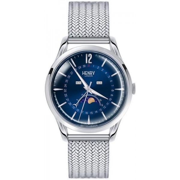 Henry London Unisex Watch Knightsbridge HL39-LM-0085 Moonphase Quartz Buy Henry London Unisex Watch Knightsbridge HL39-LM-0085 Moonphase Quartz