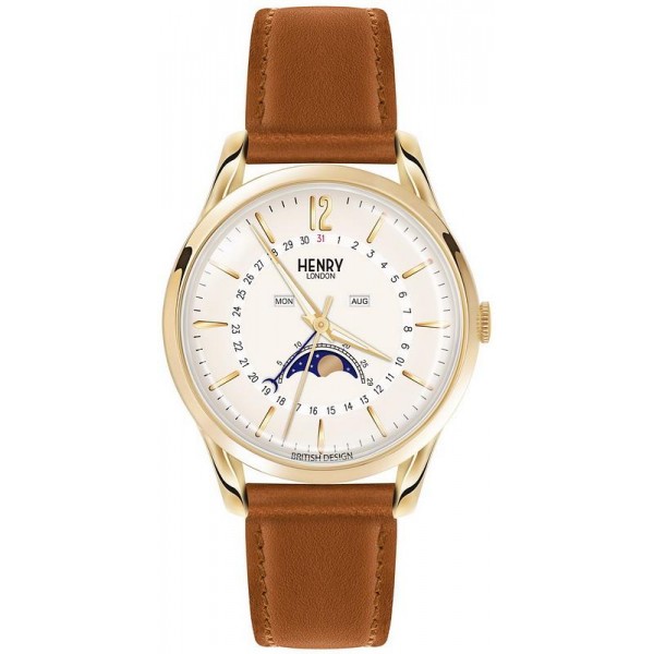 Comprare Orologio Henry London Unisex Westminster HL39-LS-0148 Moonphase Quartz