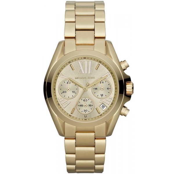 Buy Michael Kors Ladies Watch Mini Bradshaw MK5798 Chronograph